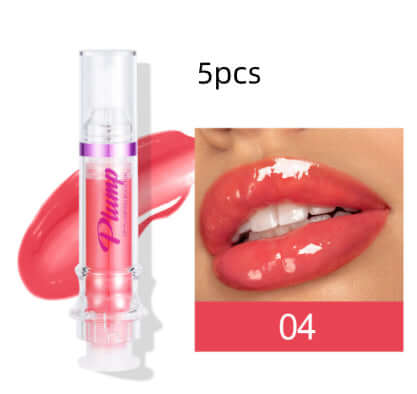 Mirror Lip Gloss tube showcasing high-shine, richly pigmented, lightweight liquid lipstick in vibrant shades for a glossy, moisturized pout