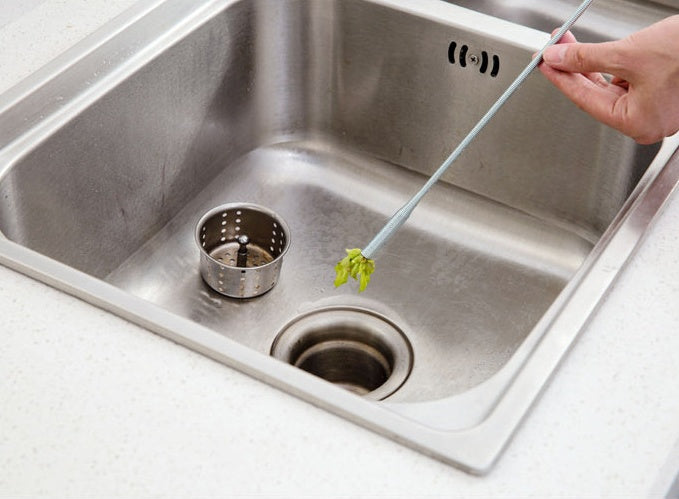 60CM sewer dredger spring pipe tool for removing hair and clogs in kitchen sink drainage
