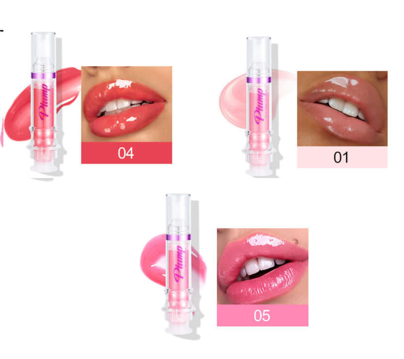 High-shine Mirror Lip Gloss tube with vibrant, rich lip color and glossy finish