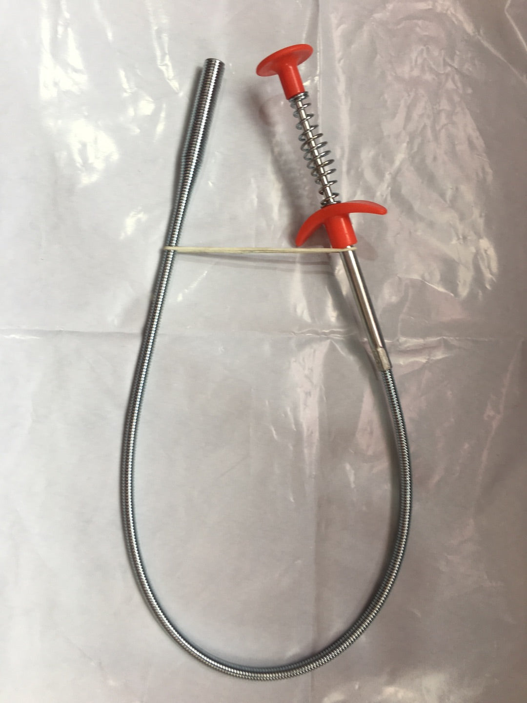 60CM sewer dredger spring pipe tool for household drain clog removal and sink cleaning