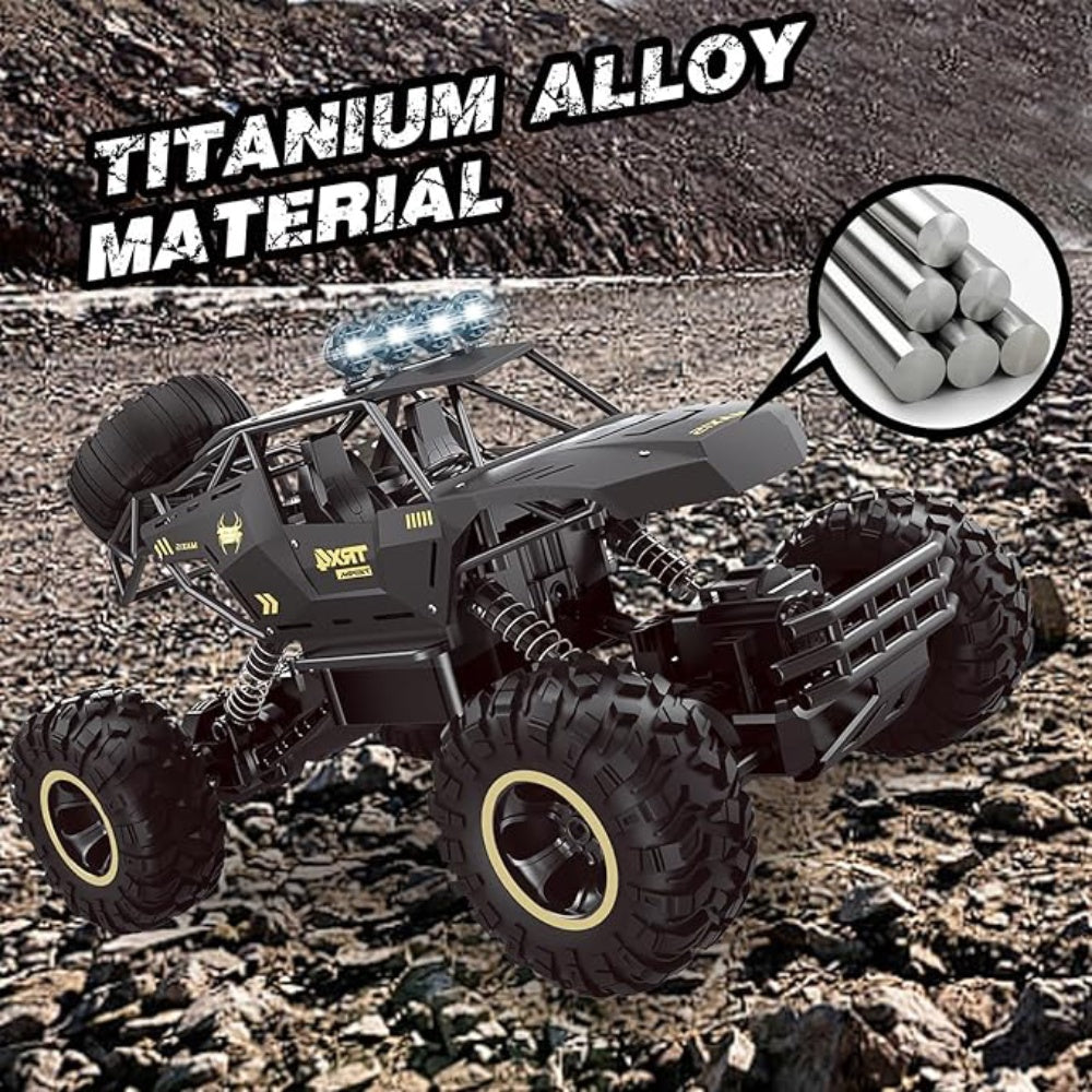 TEMU Can't Sale. UK Rc Car Rock Crawler Rechargeable Off Road Truck 4WD , Metal Shell LED Headlights Remote Control Off Road Car Truck,Logistics Is Randomly Sent By Amazon Logistics,Royal Mail,