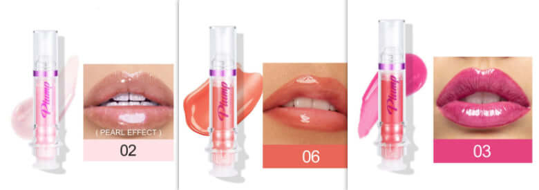 High-shine Mirror Lip Gloss tube with rich pigmented liquid lipstick in vibrant red shade
