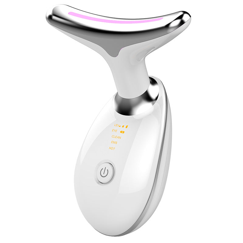 EMS Thermal Neck Lifting and Tightening Massager with Electric Microcurrent and LED Photon Therapy