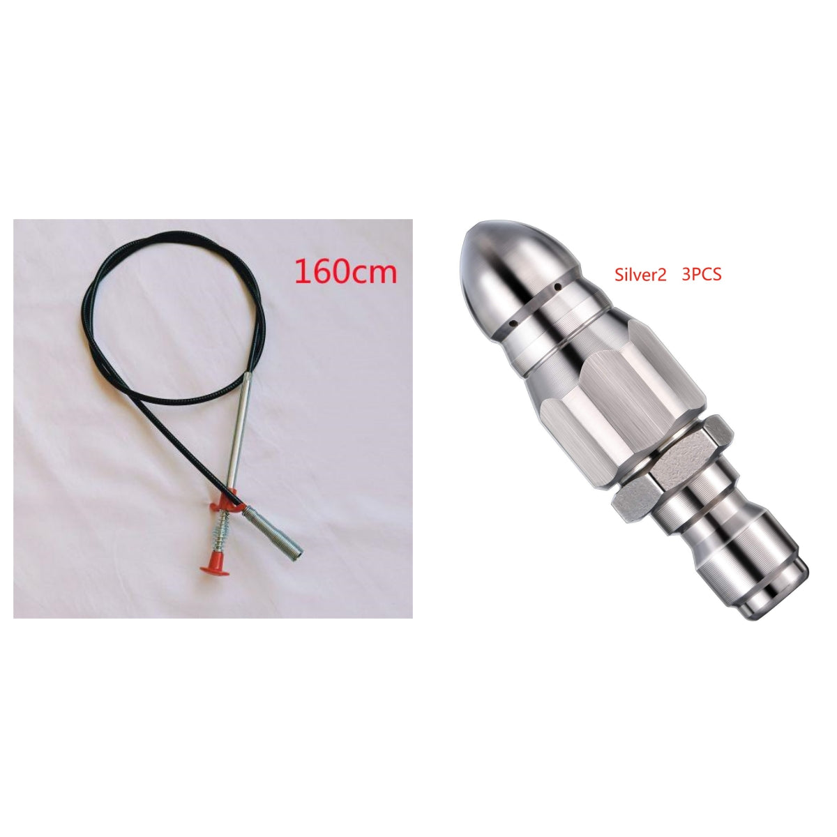 60CM sewer dredger spring pipe tool for household sink clog remover cleaning kitchen drain