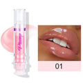 High-shine Mirror Lip Gloss tube with rich, vibrant lip color in a sleek portable design