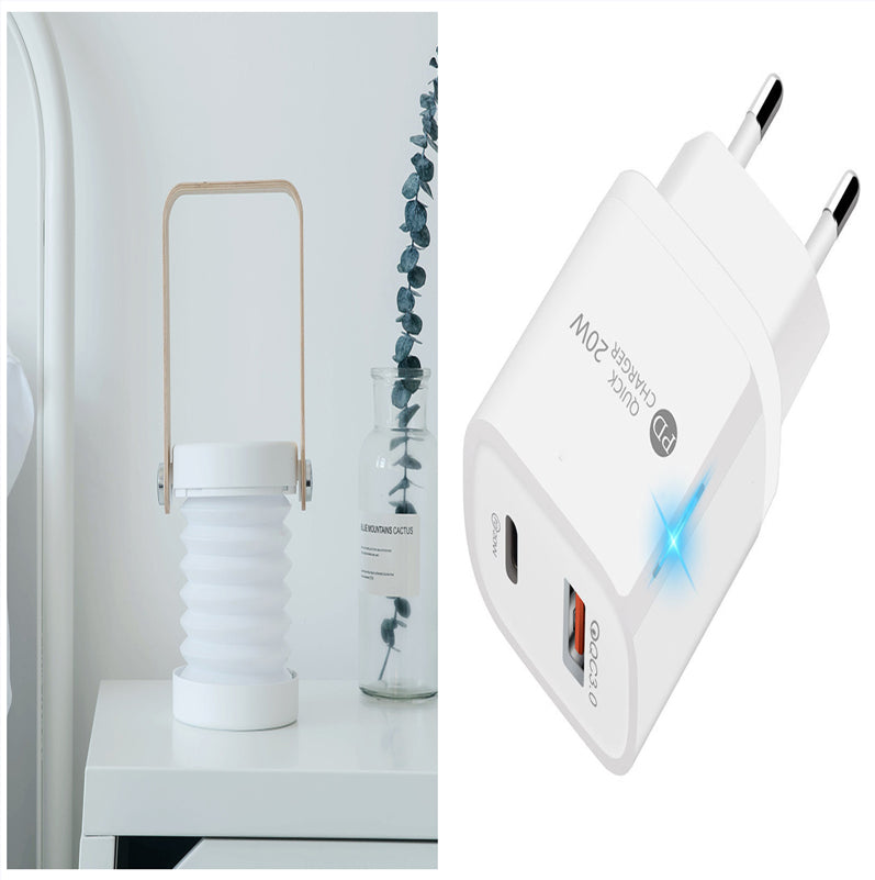 Foldable touch dimmable LED reading night light portable USB rechargeable lantern lamp for home decor