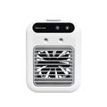 Portable ivory white Air Conditioner Air Cooler with USB power and touchscreen control for room and office cooling