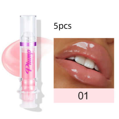High-shine Mirror Lip Gloss tube showcasing rich, pigmented liquid lipstick with a glossy finish