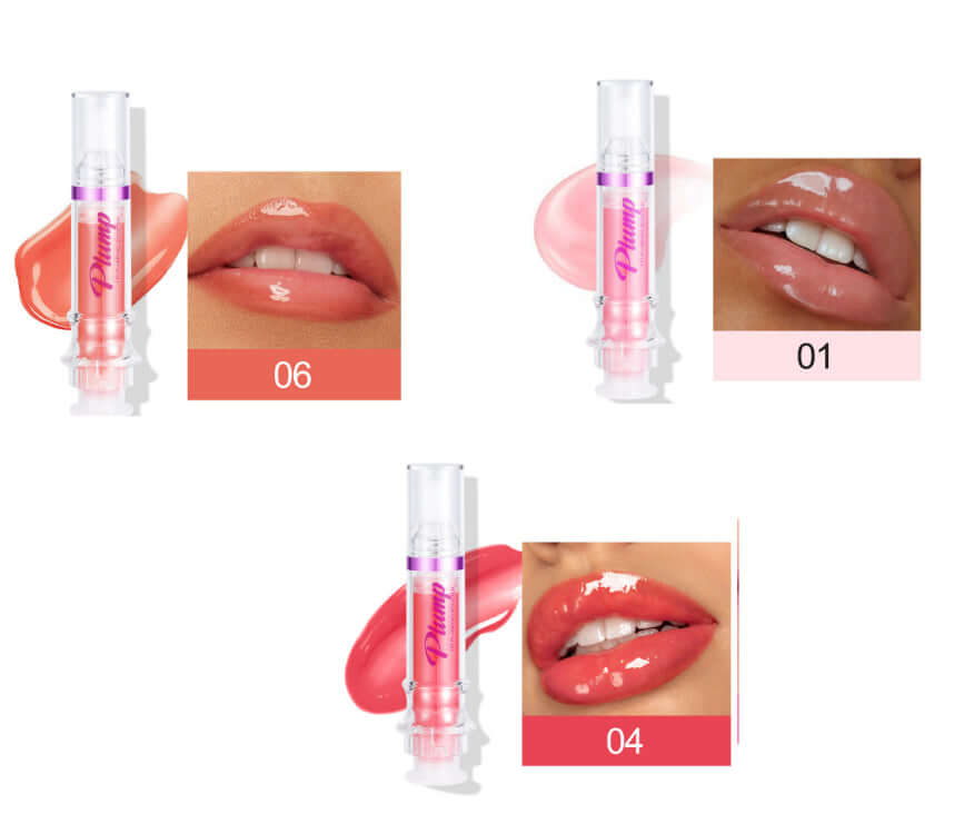 Mirror Lip Gloss tube with high-shine, richly pigmented liquid lipstick in vibrant color