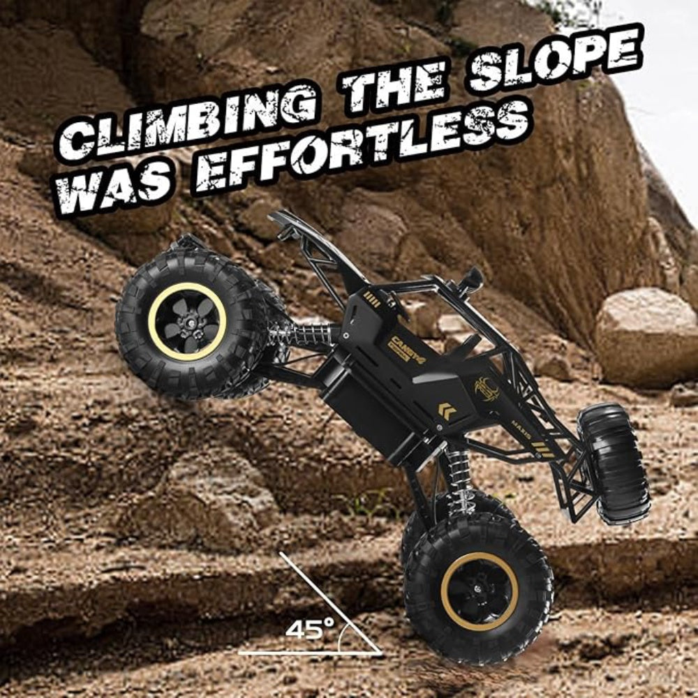 TEMU Can't Sale. UK Rc Car Rock Crawler Rechargeable Off Road Truck 4WD , Metal Shell LED Headlights Remote Control Off Road Car Truck,Logistics Is Randomly Sent By Amazon Logistics,Royal Mail,