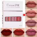Six boxes of matte non-stick cup waterproof long-lasting lip glosses