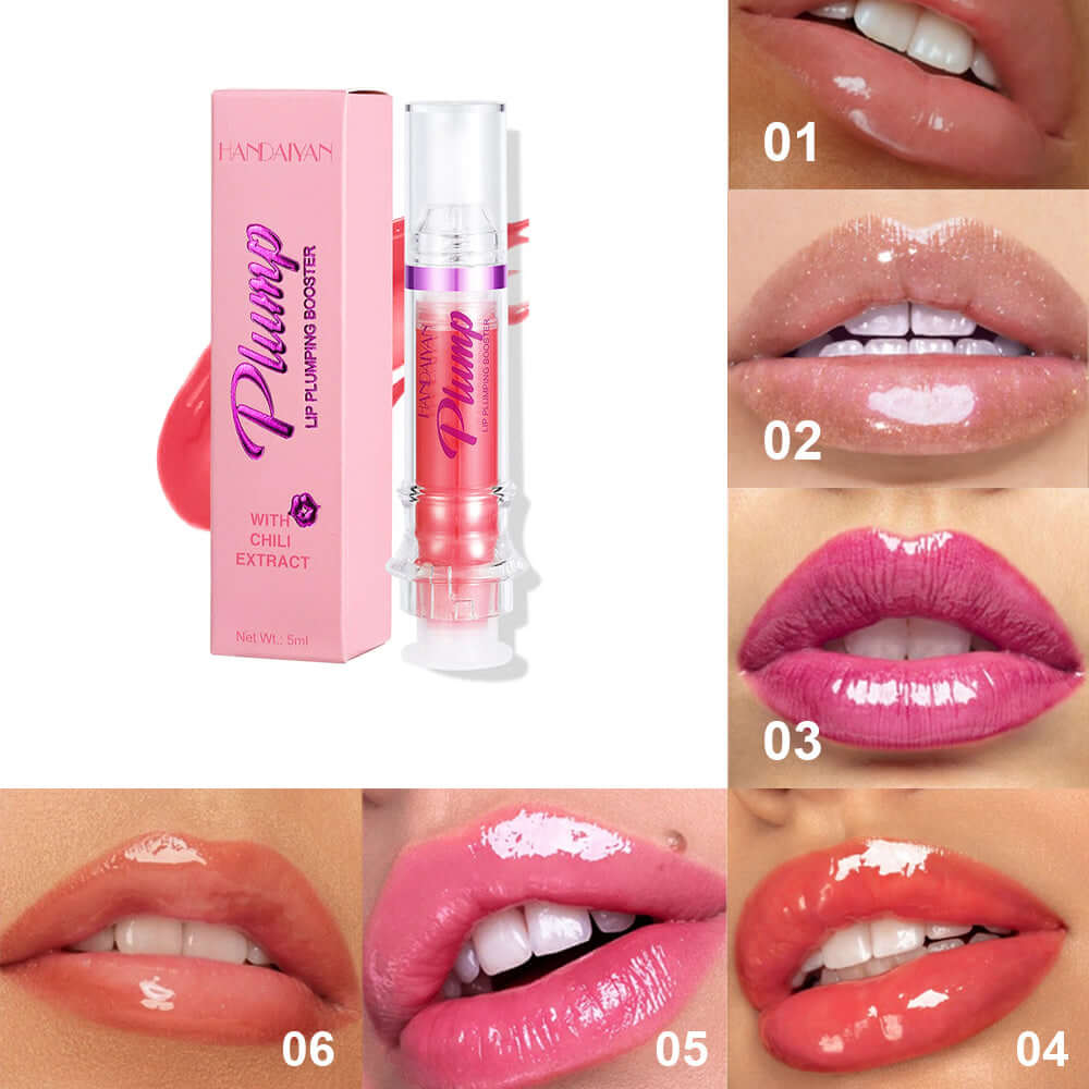 High-shine Mirror Lip Gloss in rich pigmented shades for a glossy, lightweight, and moisturizing lip color