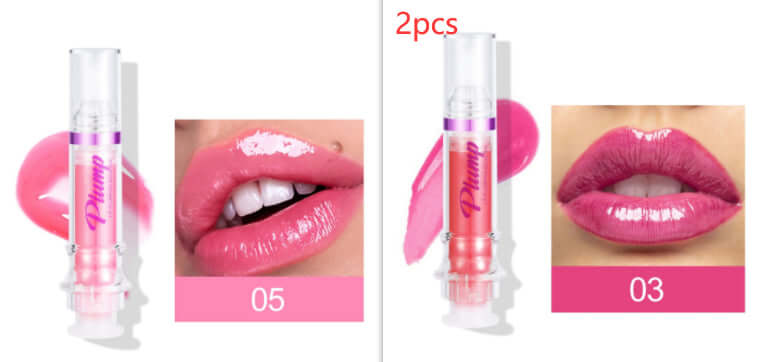 Mirror Lip Gloss tube with high-shine, richly pigmented liquid lipstick in vibrant shade
